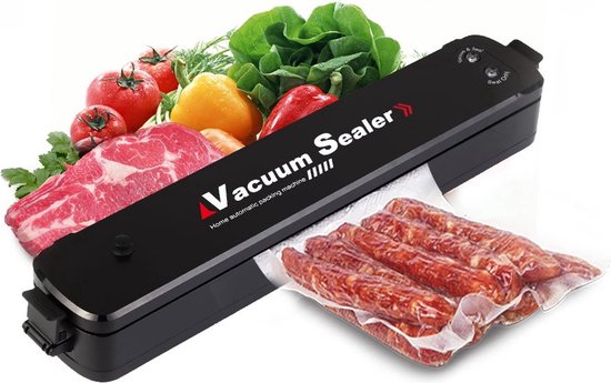 Automatische Vacumeermachine – Vacuum Sealer voor Voedsel & Sous-vide (incl. 10 zakken)